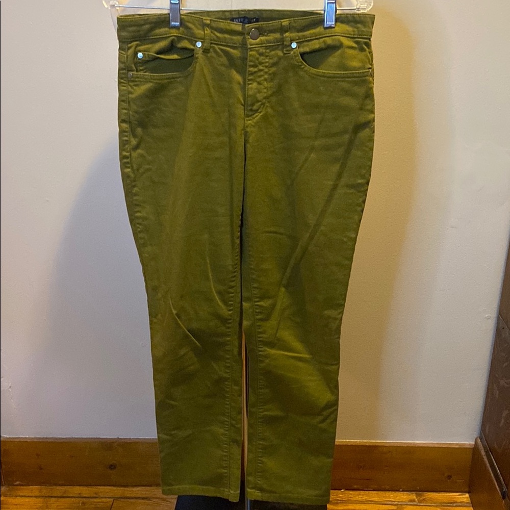 Eileen Fisher Moss Green Trousers